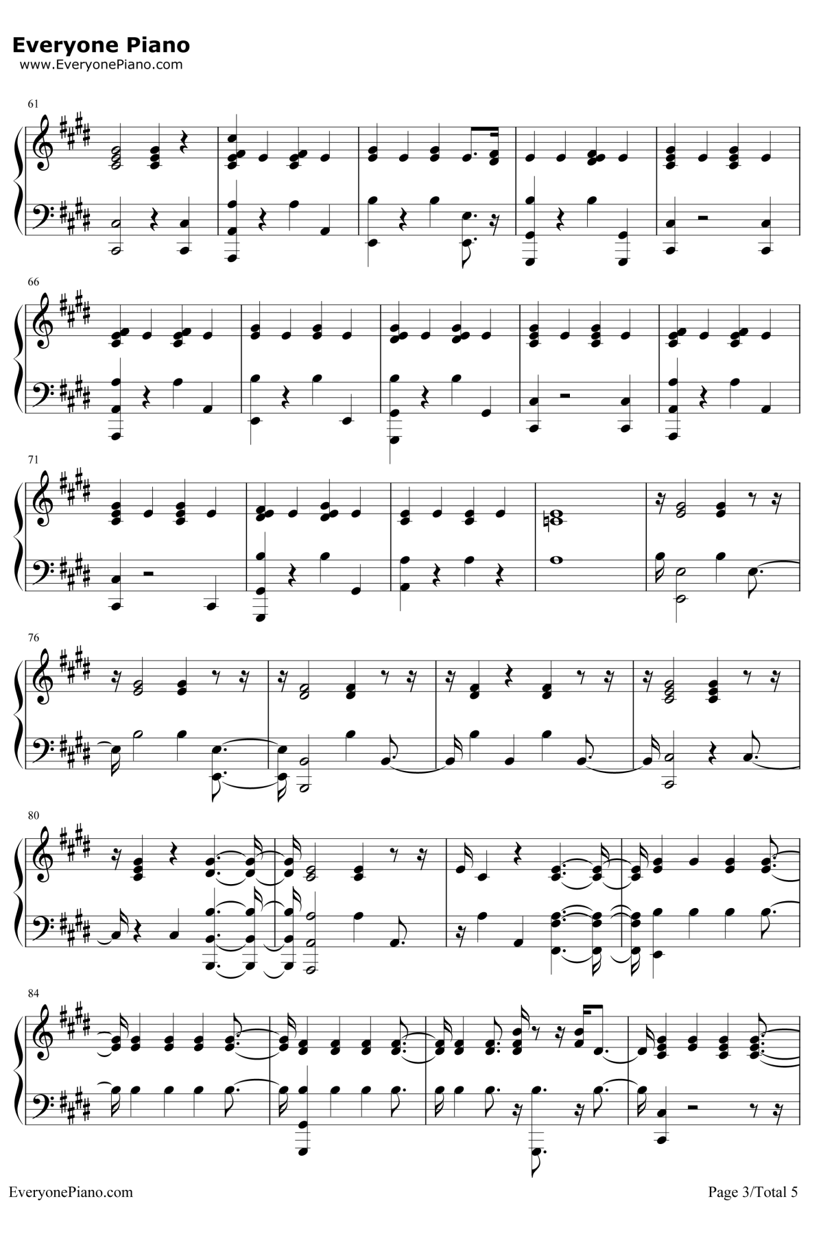 Wild Hearts Can't Be Broken钢琴谱-Pink3