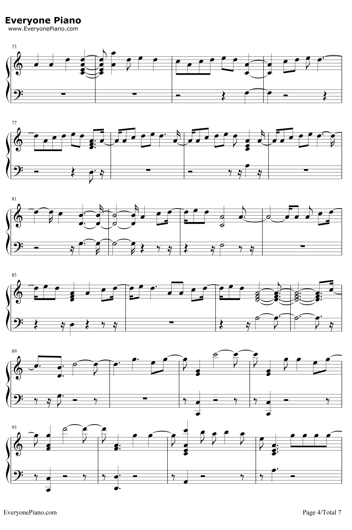 Capital Letters钢琴谱-Hailee Steinfeld4