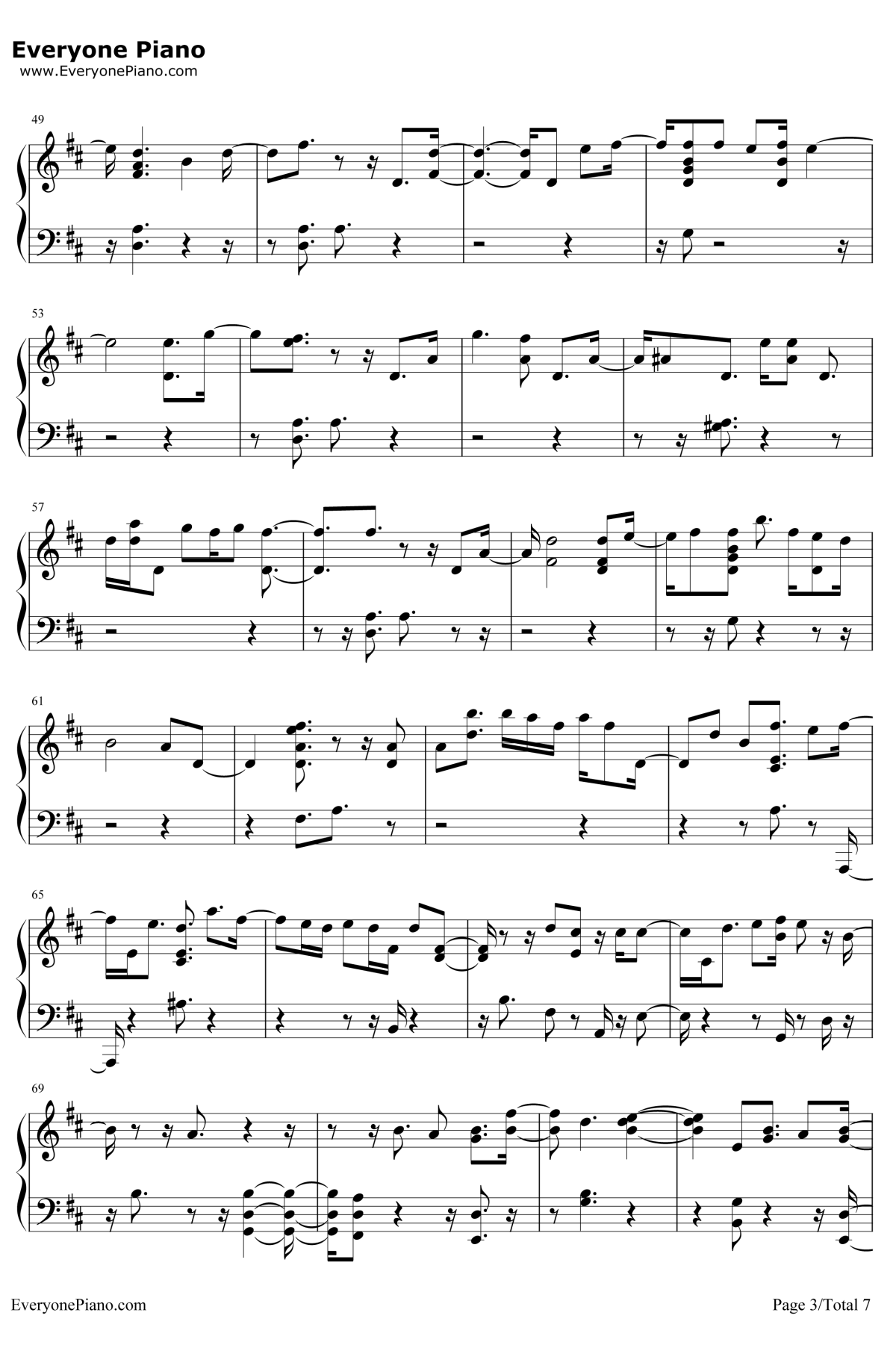 If You Leave Me Now钢琴谱-Charlie Puth3