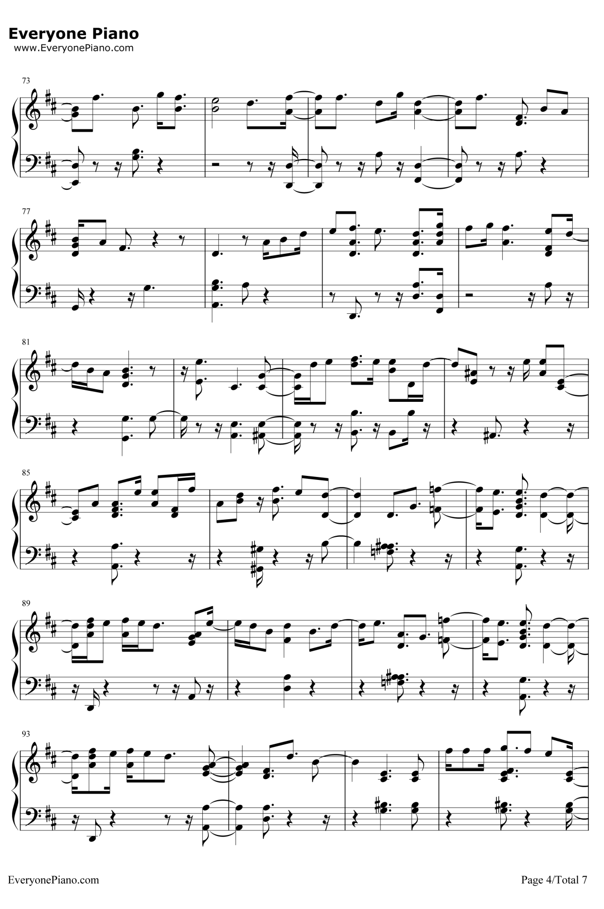 If You Leave Me Now钢琴谱-Charlie Puth4