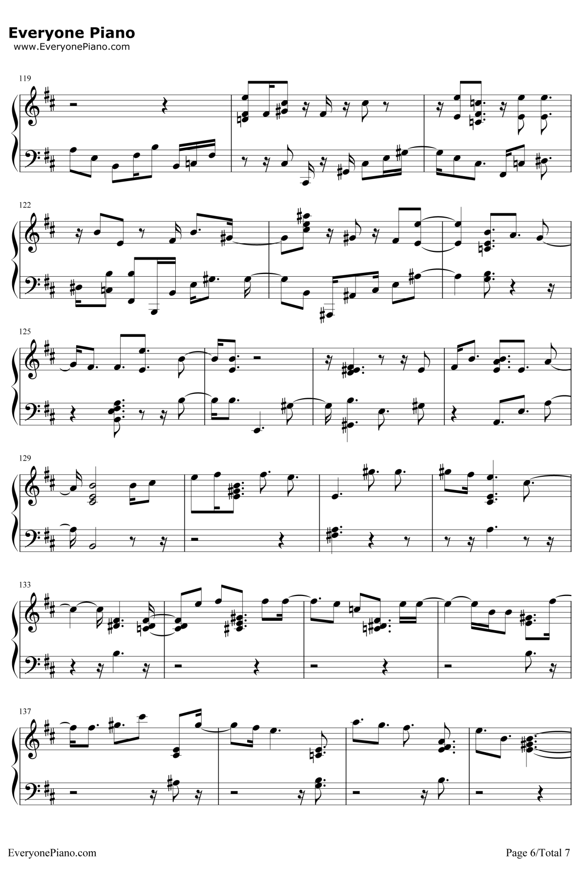 If You Leave Me Now钢琴谱-Charlie Puth6