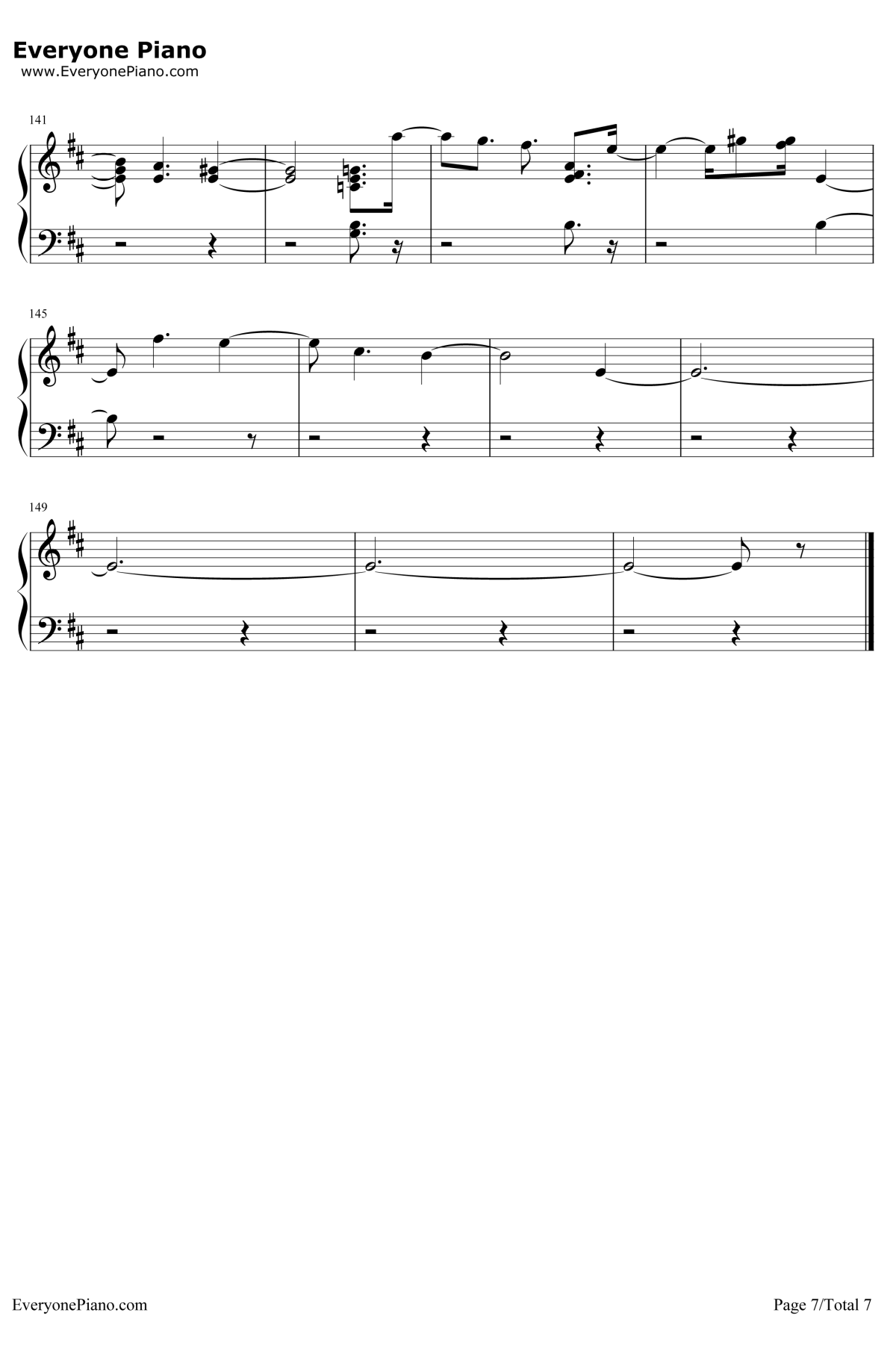 If You Leave Me Now钢琴谱-Charlie Puth7