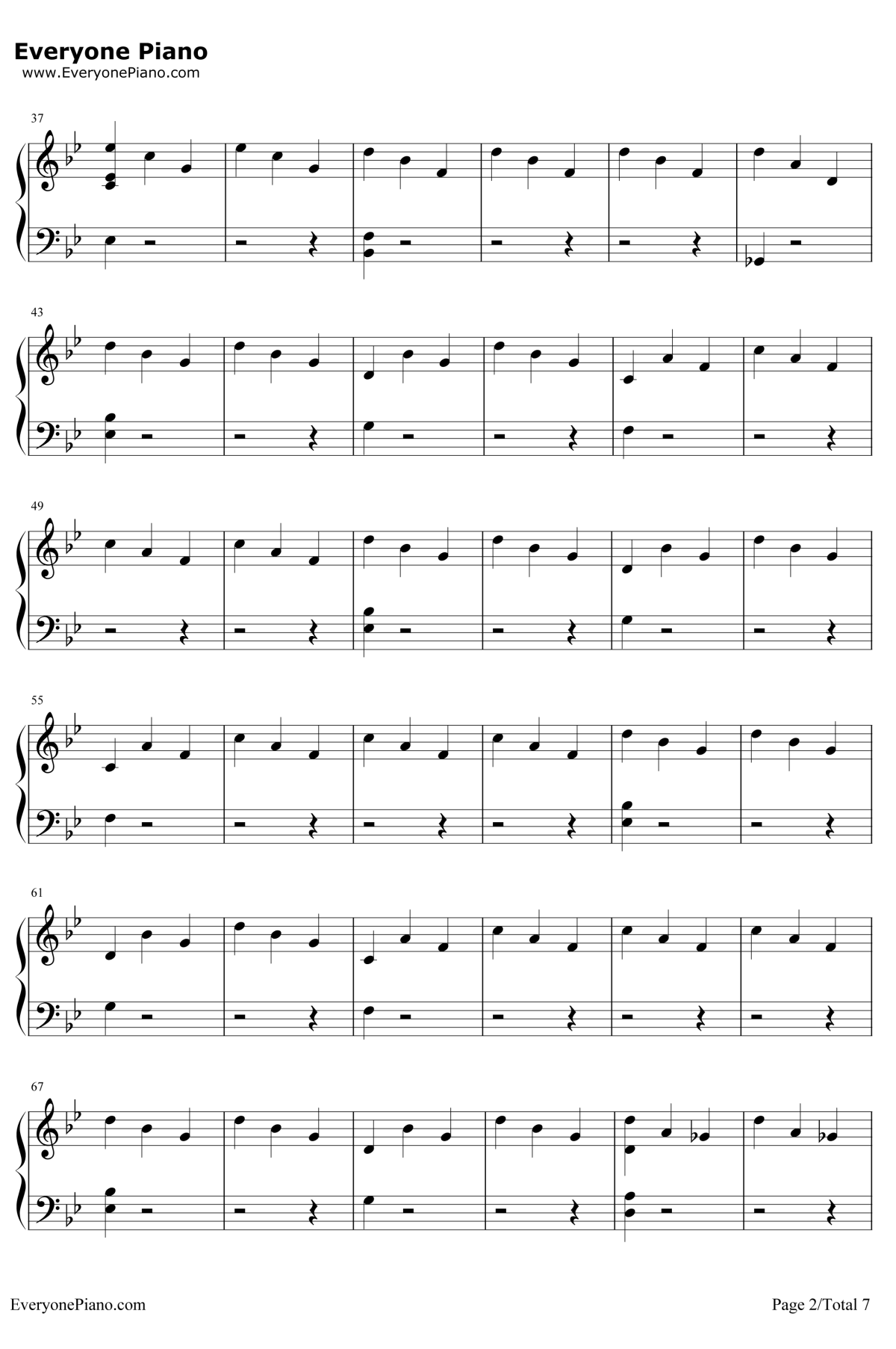 Heaven钢琴谱-Julia Michaels2