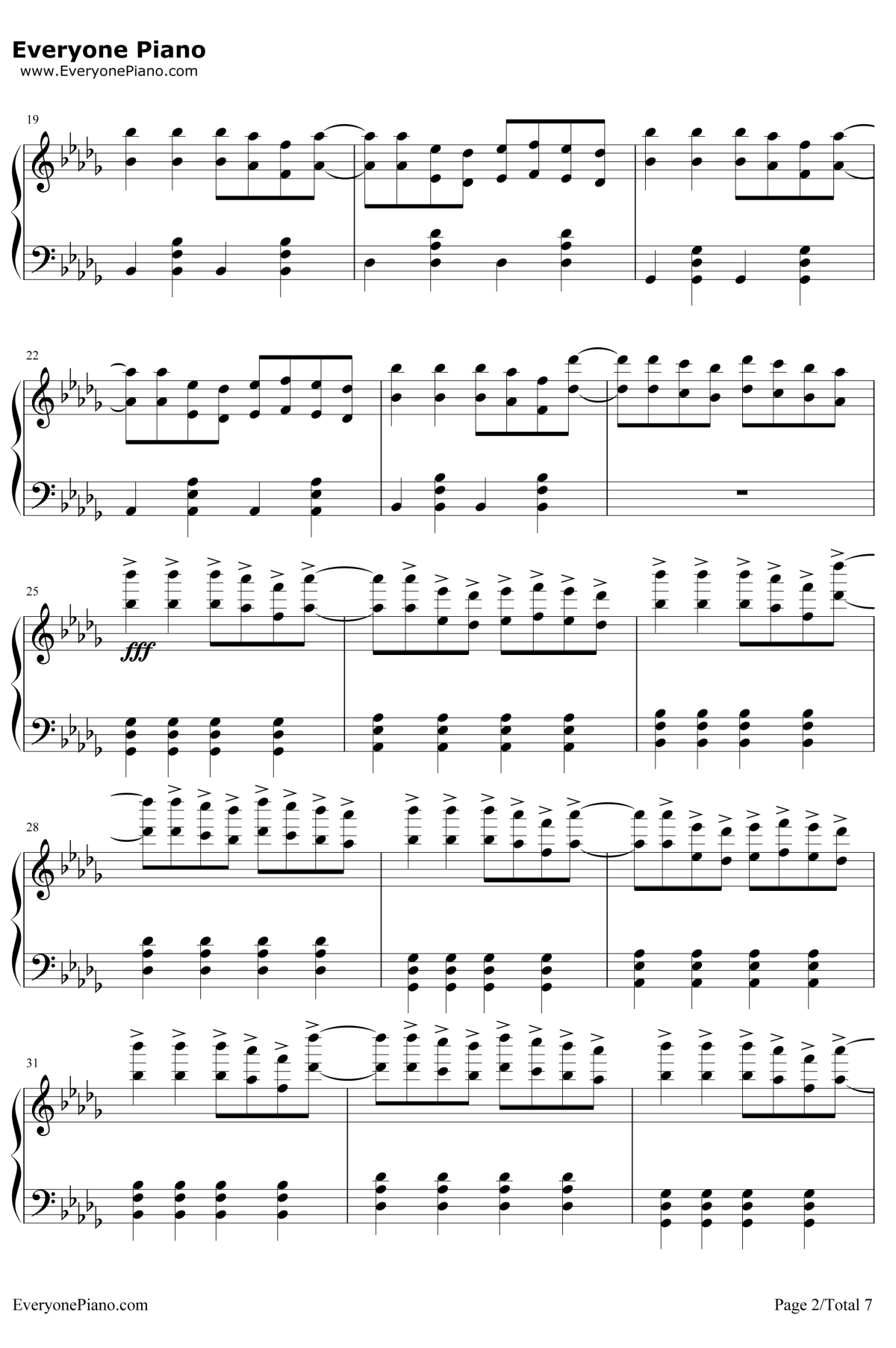 Horizon 钢琴谱-Janji2