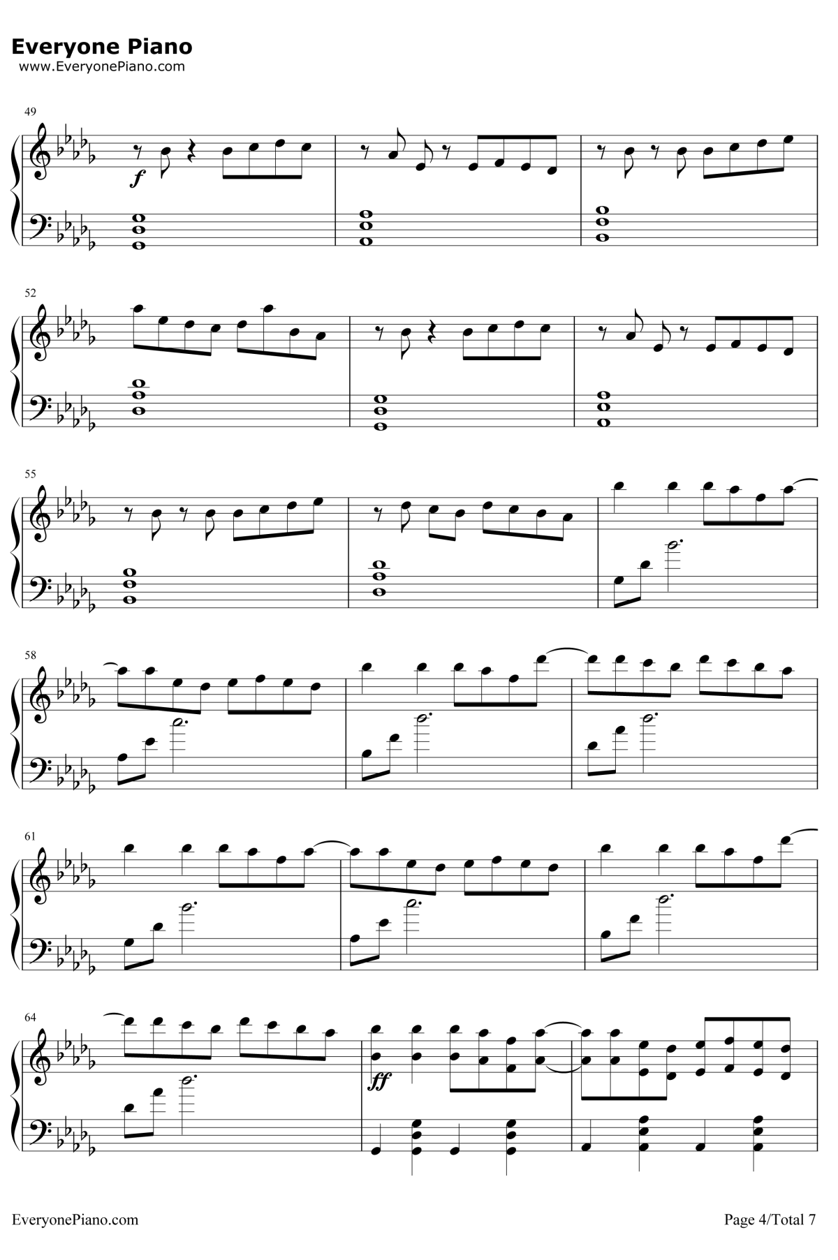 Horizon 钢琴谱-Janji4