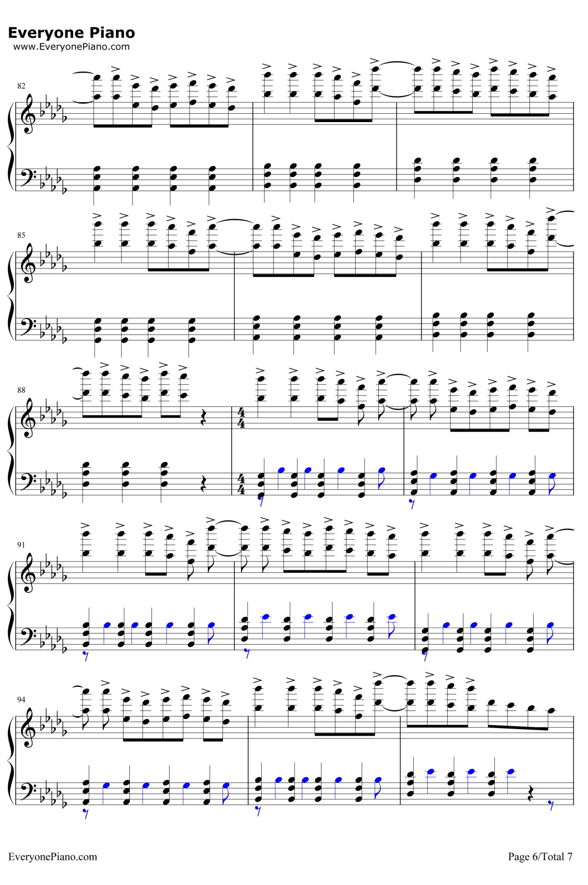 Horizon 钢琴谱-Janji6