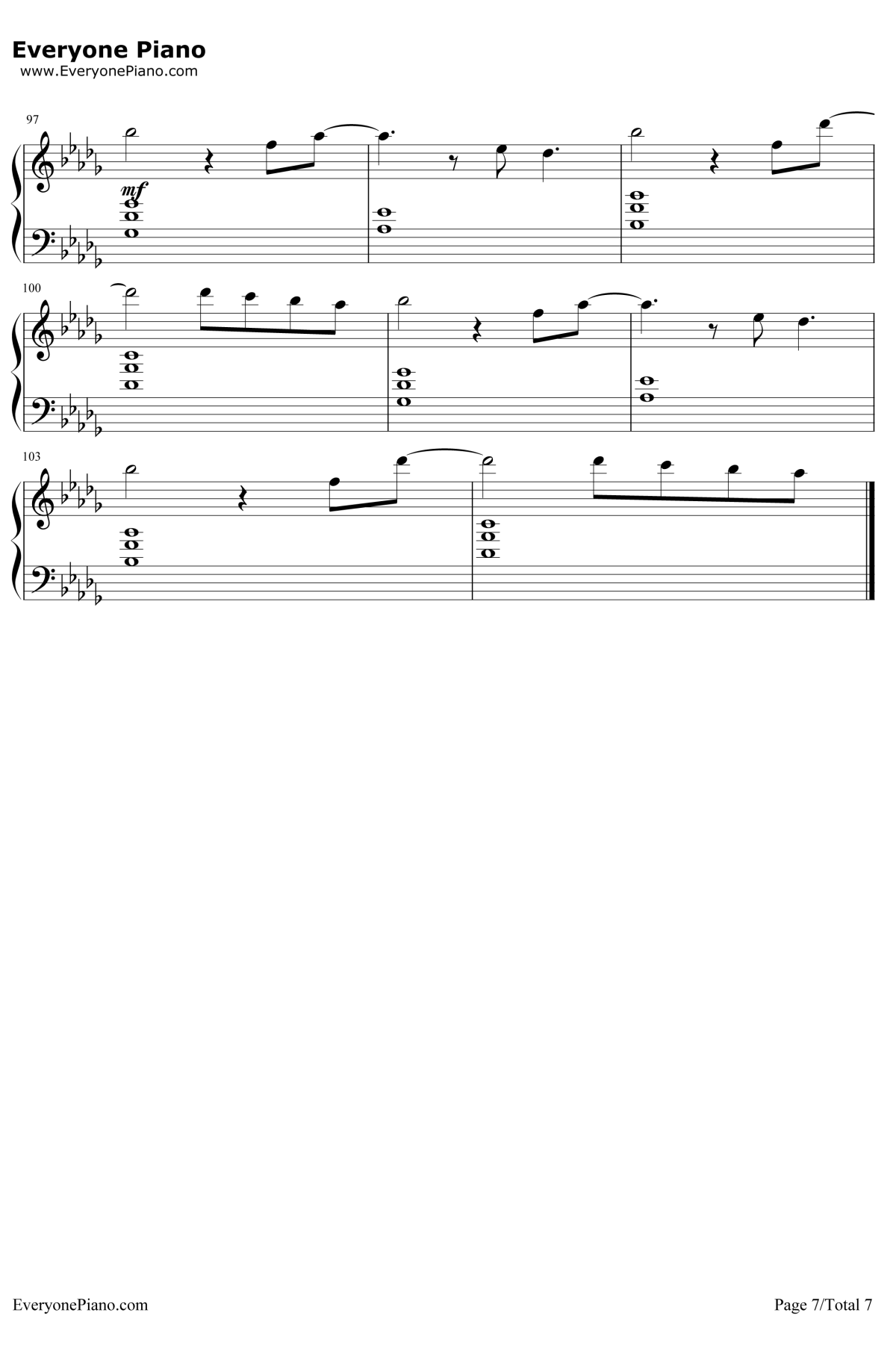 Horizon 钢琴谱-Janji7