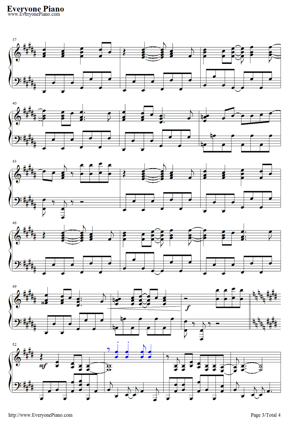 Future Fish钢琴谱-StyleFive-Free!-EternalSummerED3