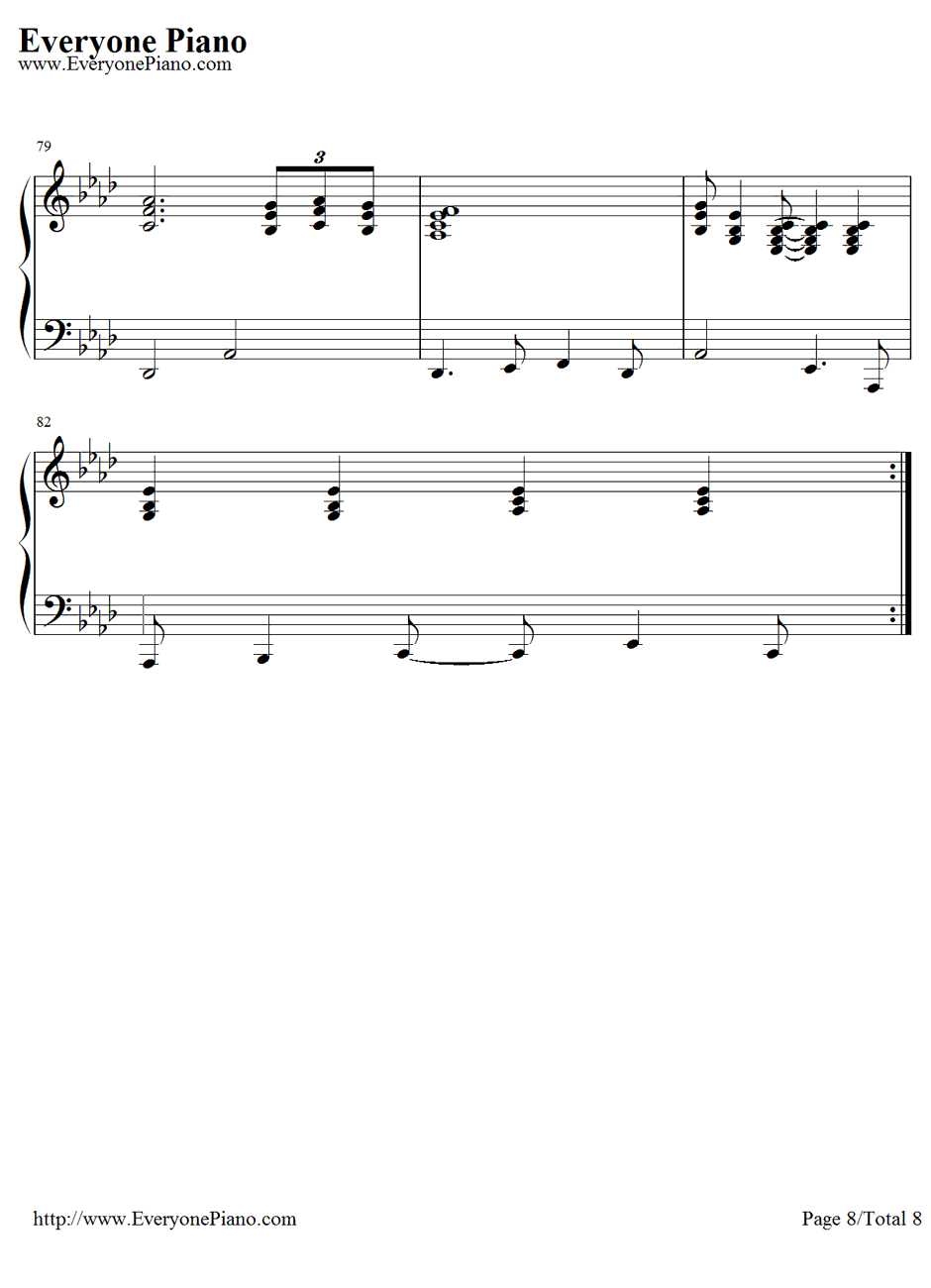 Close To You钢琴谱-TheCarpenters8