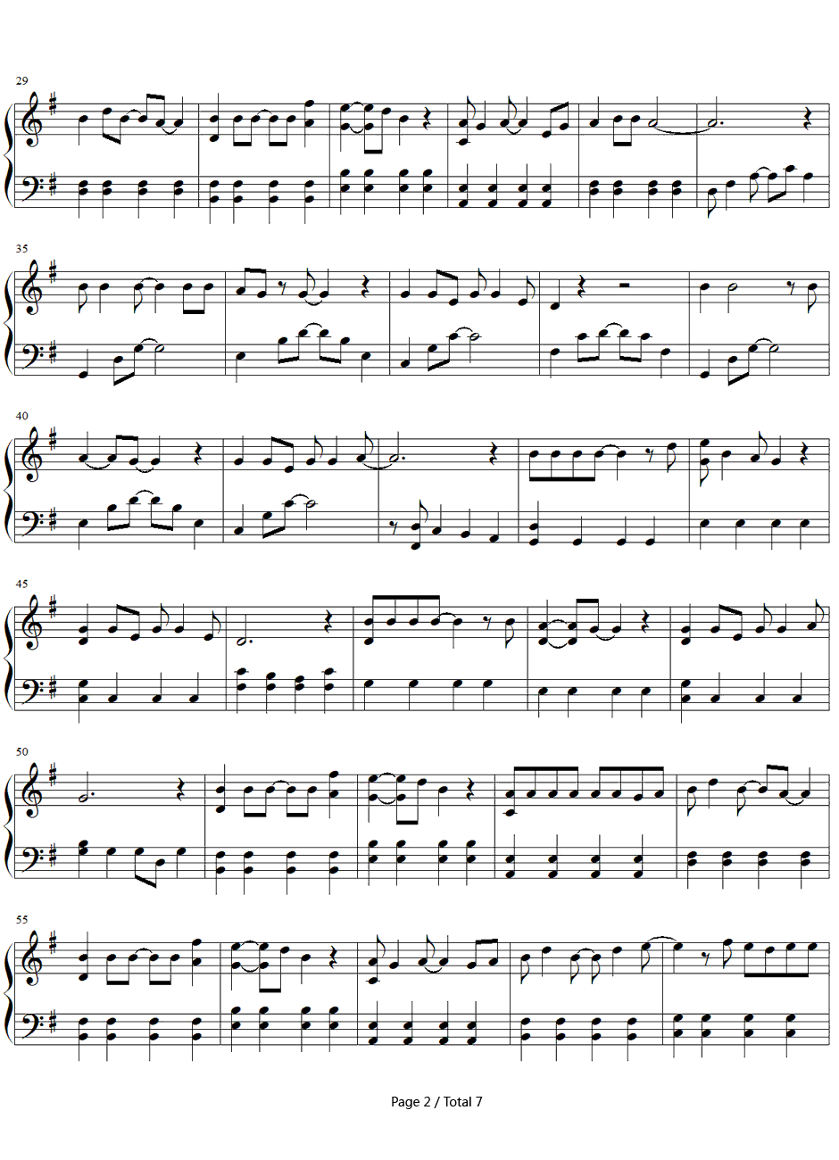 言ったじゃないか钢琴谱-关ジャニ∞-对不起青春主题曲2