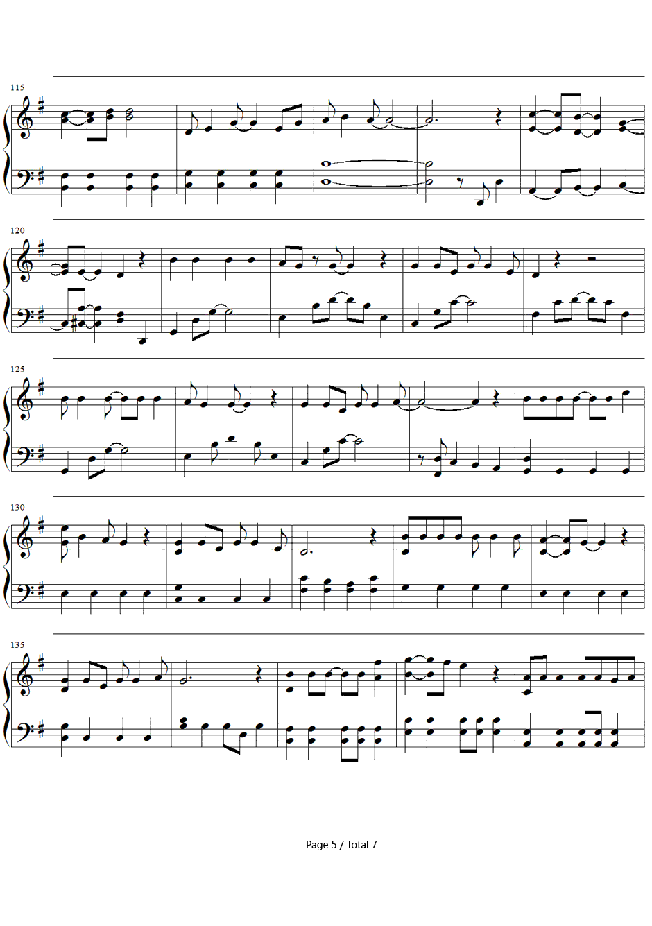 言ったじゃないか钢琴谱-关ジャニ∞-对不起青春主题曲5