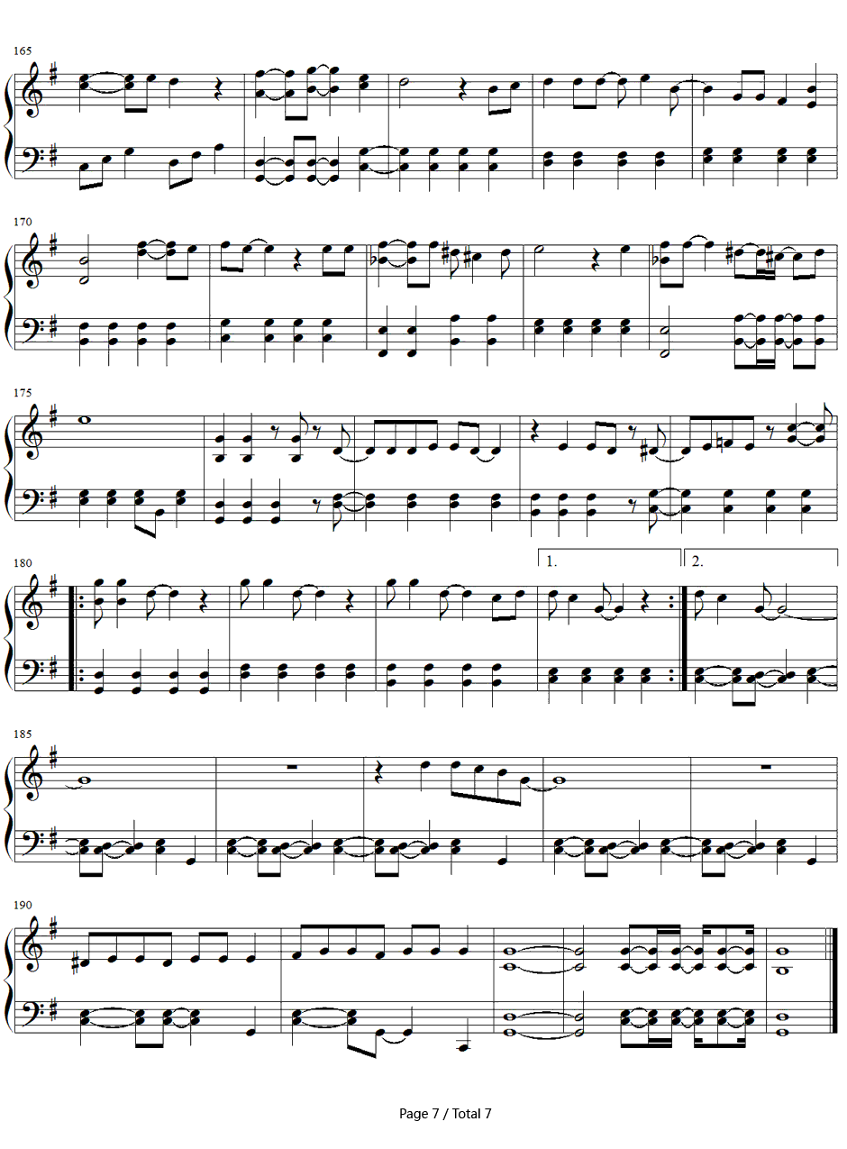 言ったじゃないか钢琴谱-关ジャニ∞-对不起青春主题曲7