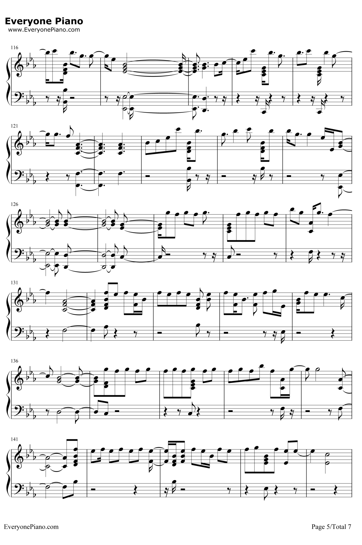 Real Friends钢琴谱-Camila Cabello5