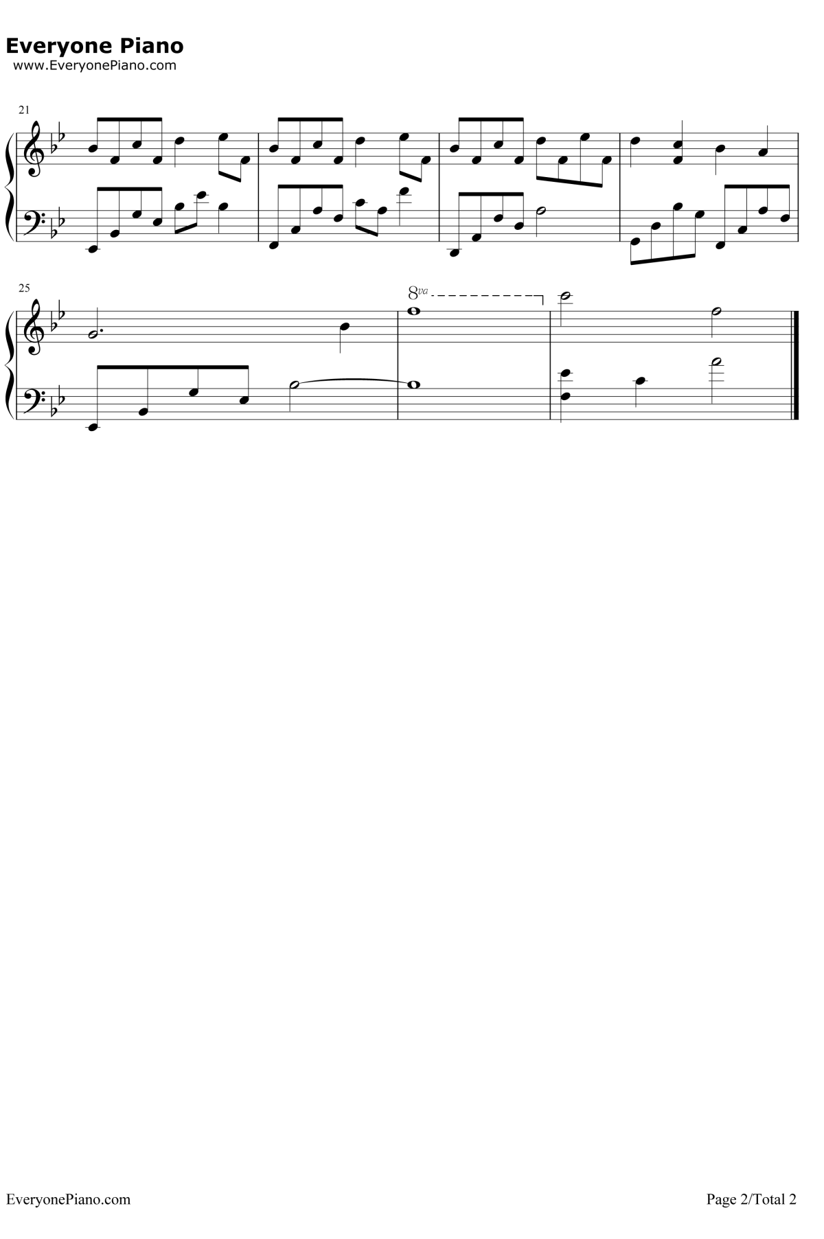 Faye's Theme钢琴谱-Kan R. Gao2