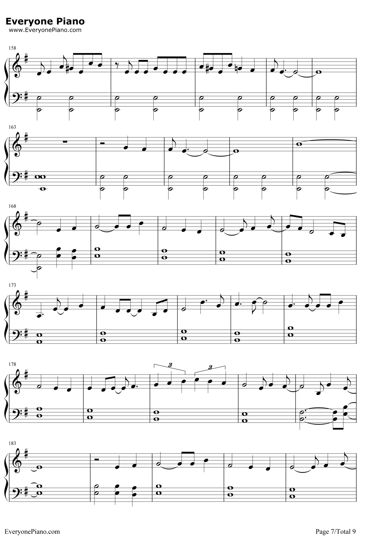 嘆きのリフレイン钢琴谱-末廣優里7