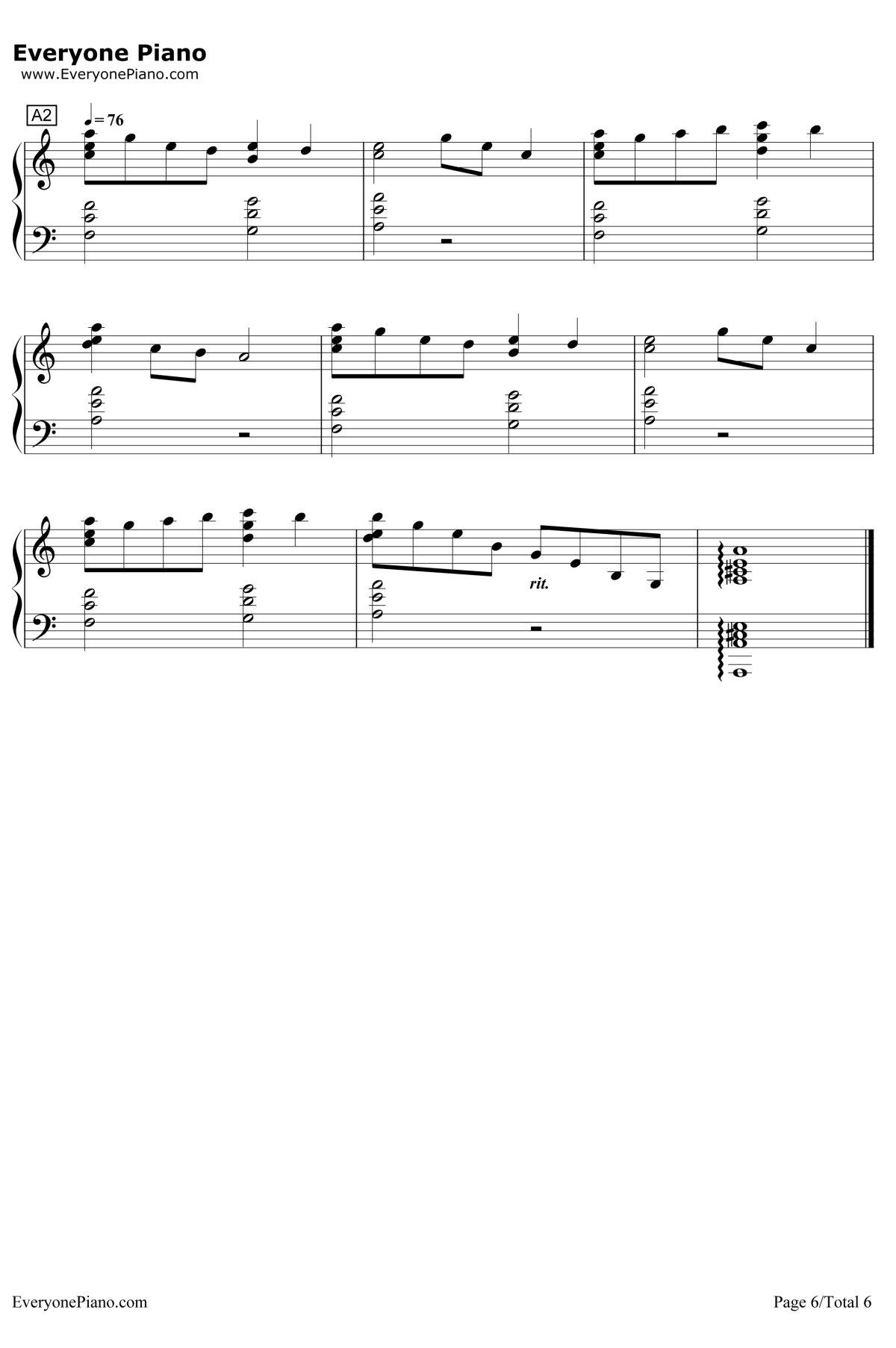 Luv Letter 钢琴谱-Dj Okawari6