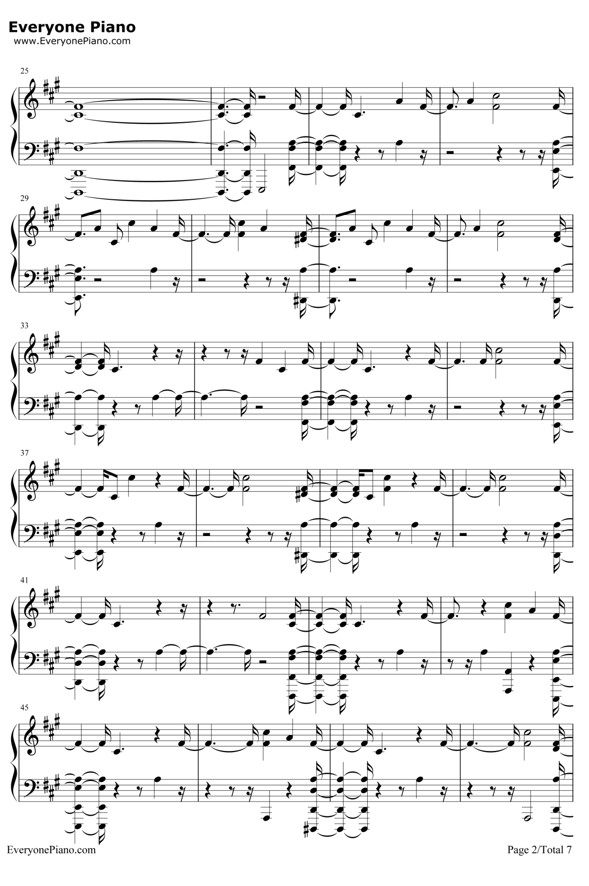 Sober钢琴谱-G-Eazy / Charlie Puth2