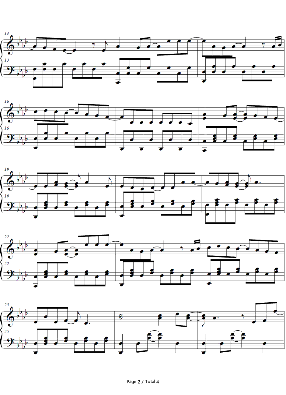 Ah Yeah钢琴谱-无限开关-排球少年OP22