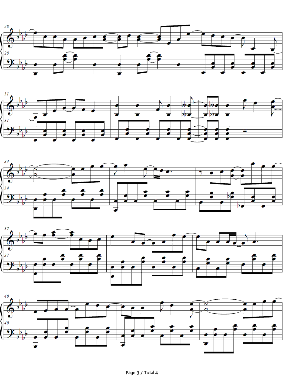 Ah Yeah钢琴谱-无限开关-排球少年OP23