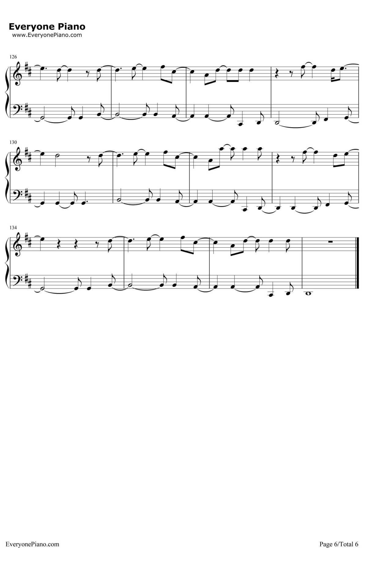 Castle On The Hill钢琴谱-EdSheeran6