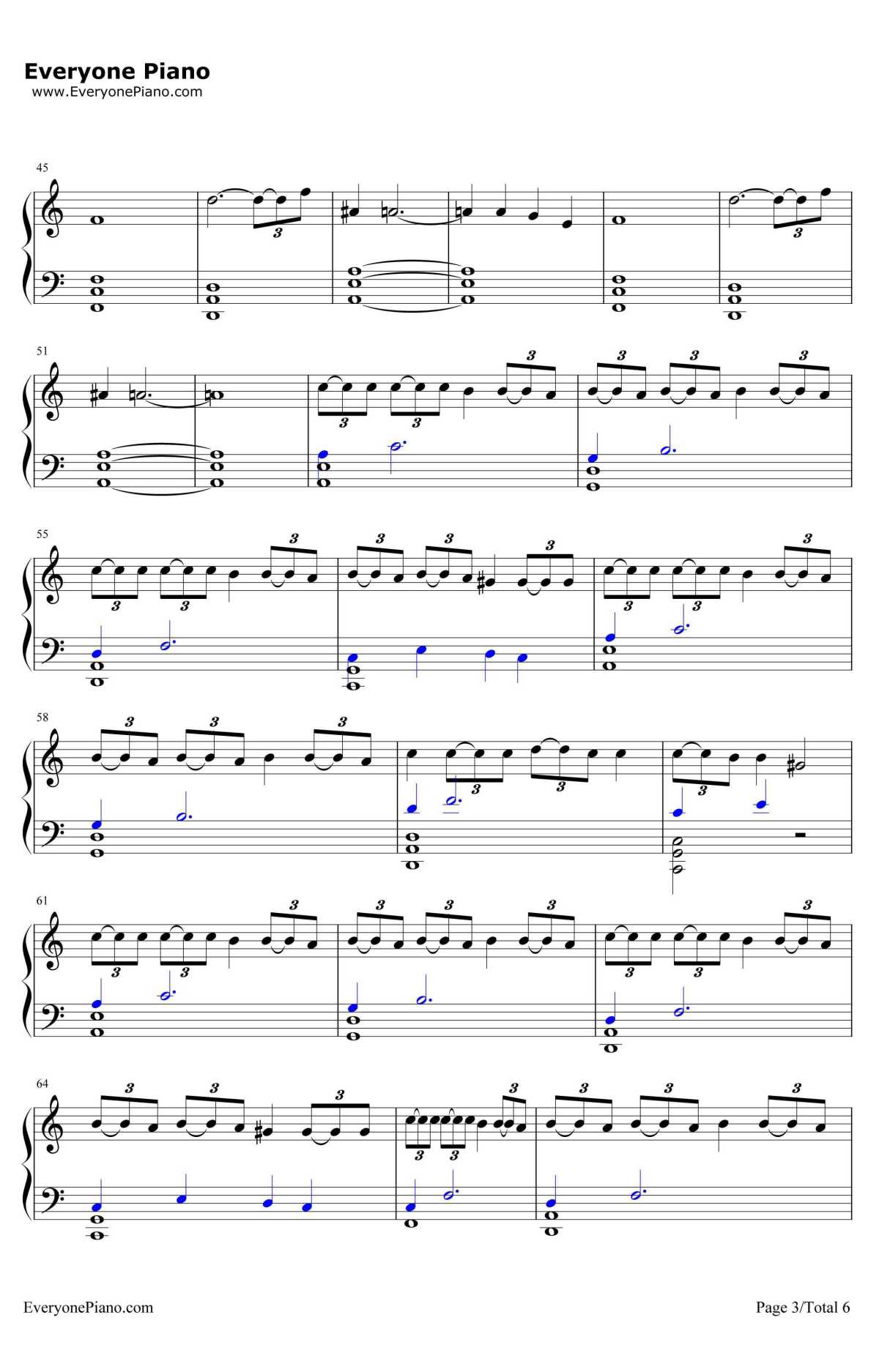 Stressed Out钢琴谱-TwentyOnePilots3