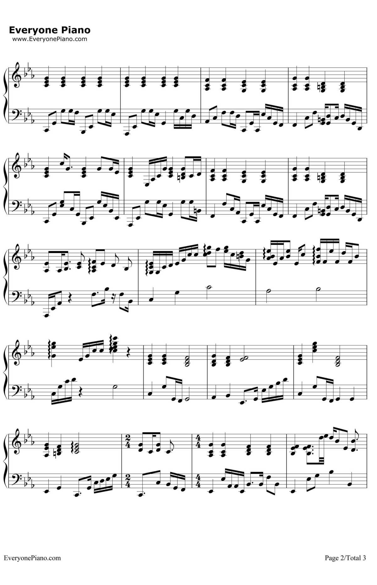 Mascara(烟燻妆)钢琴谱-邓紫棋2