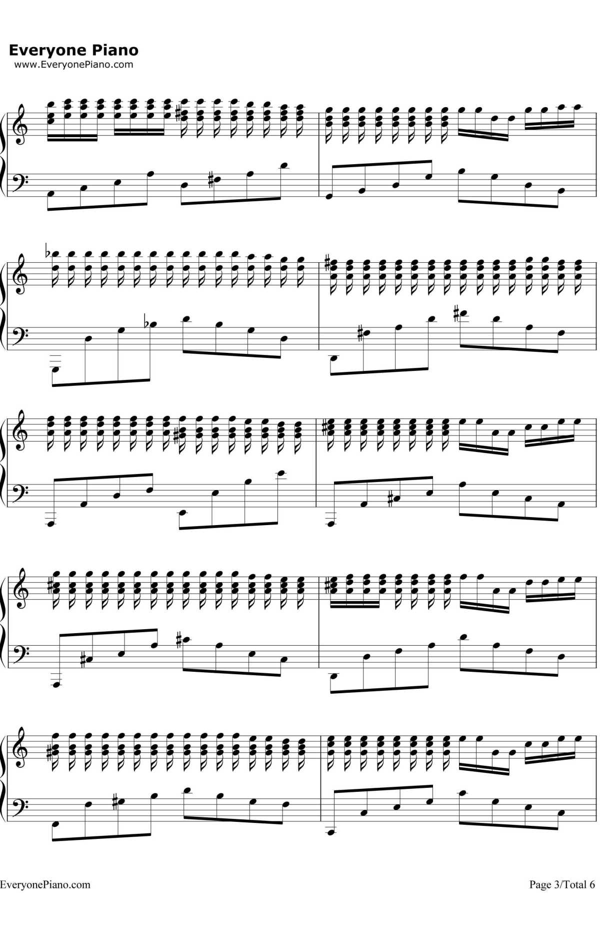 Budapest Cafe钢琴谱-马克西姆3