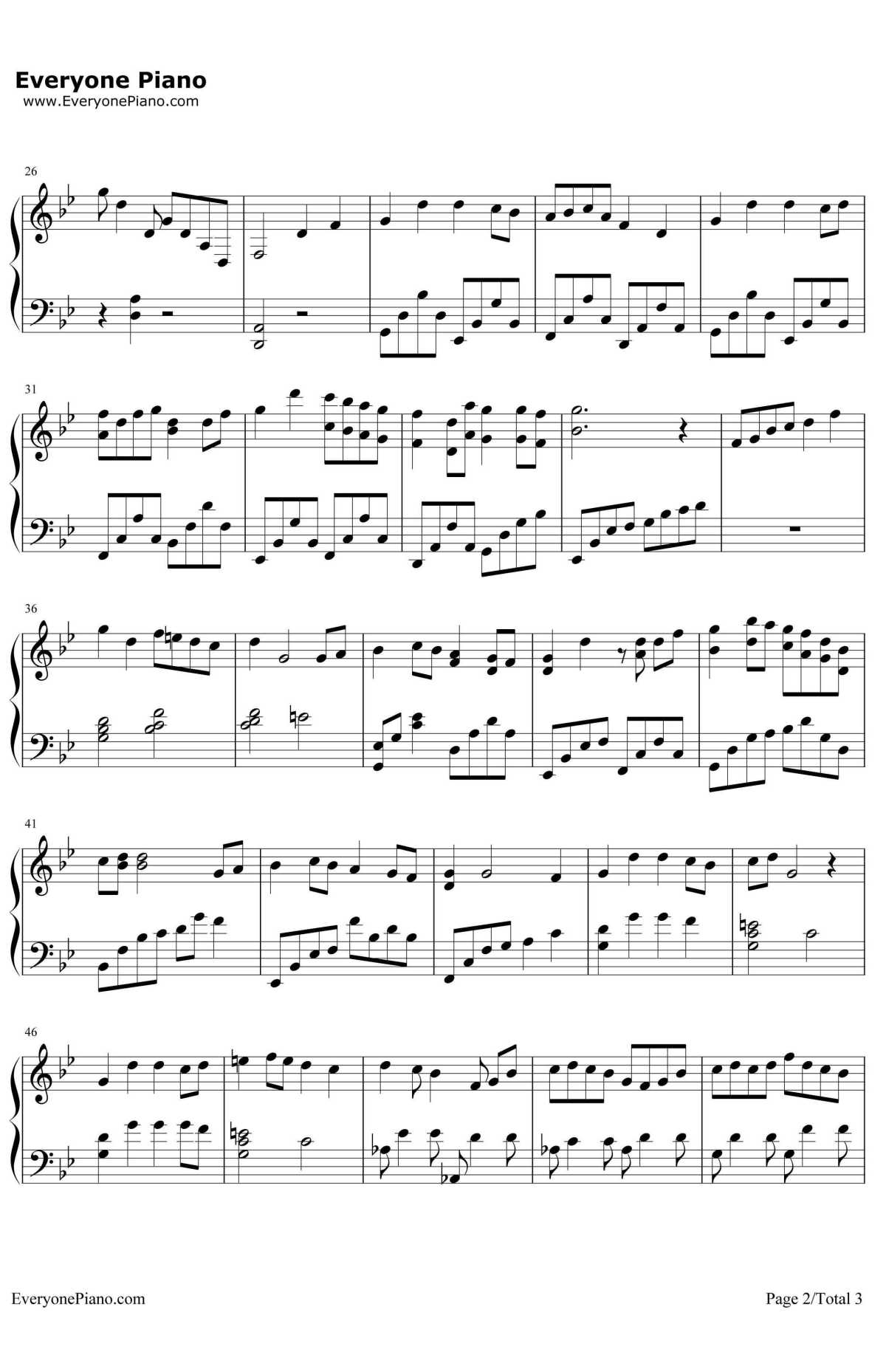 Frozen Highlights钢琴谱-三好智己-游戏《祭物与雪中的刹那》OST2