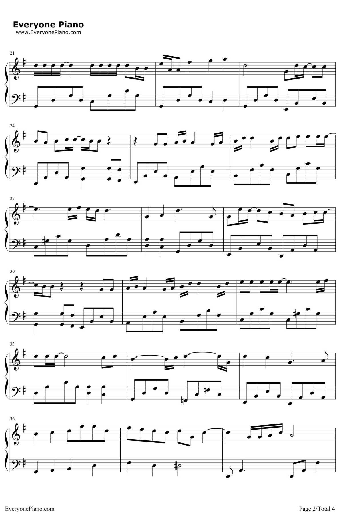 Hush钢琴谱-LasseLindh-韩剧《鬼怪》OST32