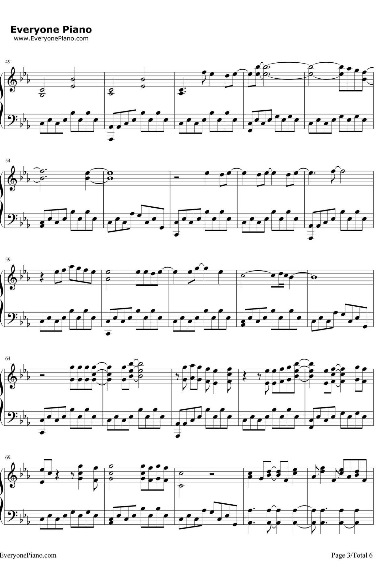 Turning Tables钢琴谱-Adele3