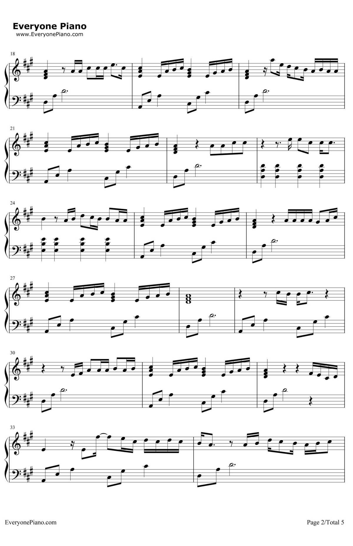 How Would You Feel(Paean)钢琴谱-EdSheeran2