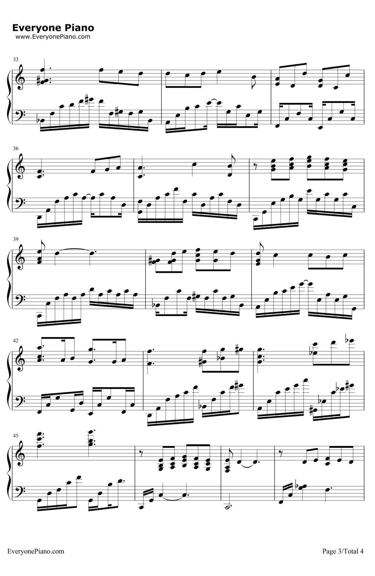 Small Steps碎步钢琴谱-Yiruma-《绿洲》3