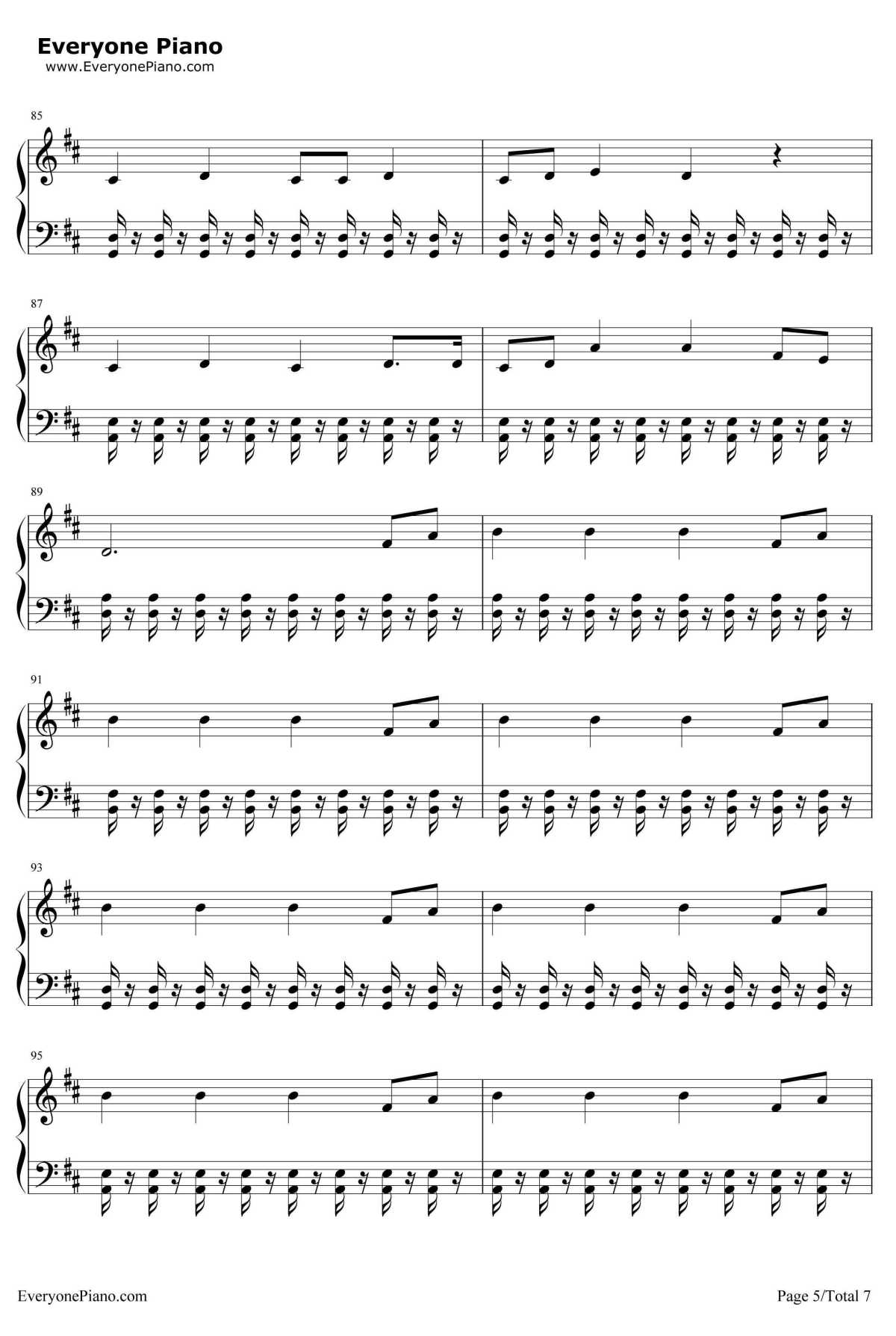 TOKYO GIRL钢琴谱-Perfume-日剧《东京白日梦女》主题曲5