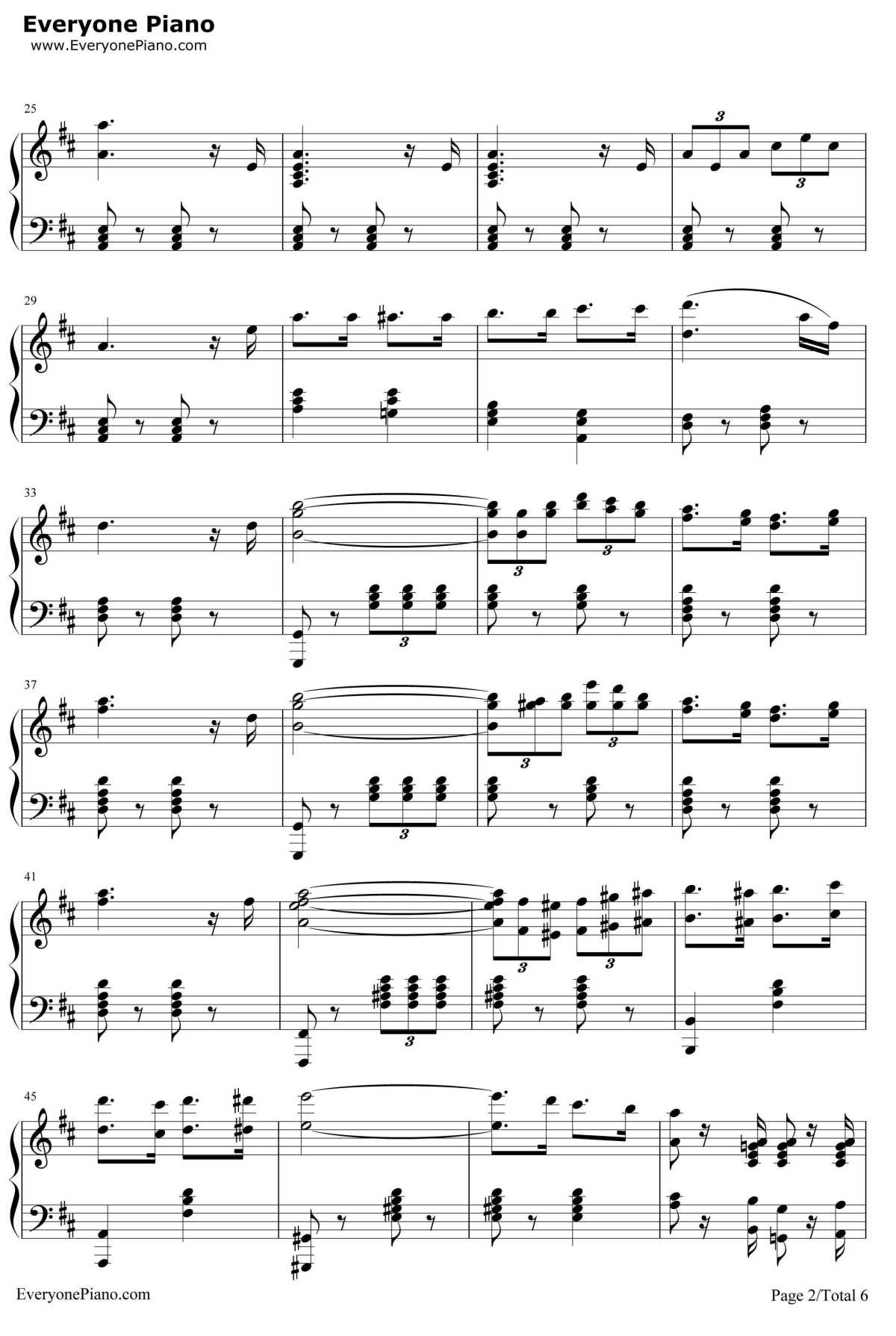 巴登威勒进行曲钢琴谱-GeorgFürst-德国军歌2