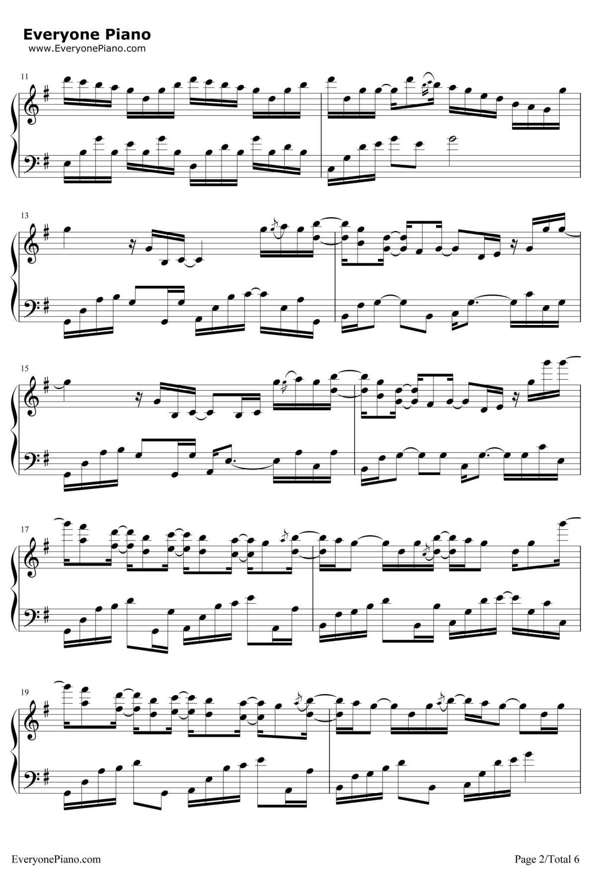 Its Your Day钢琴谱-Yiruma-Live2