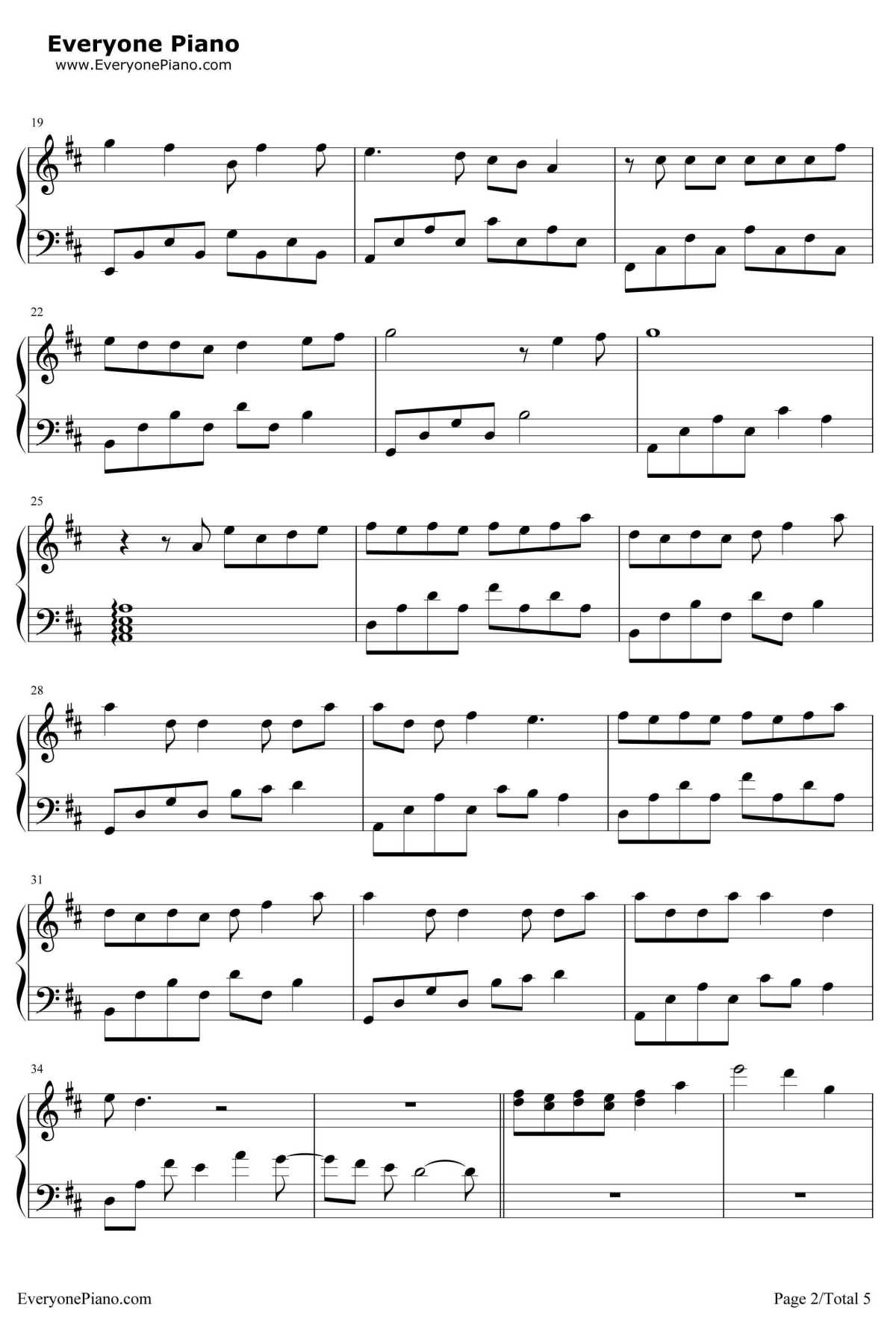 坏天气钢琴谱-孙燕姿-2