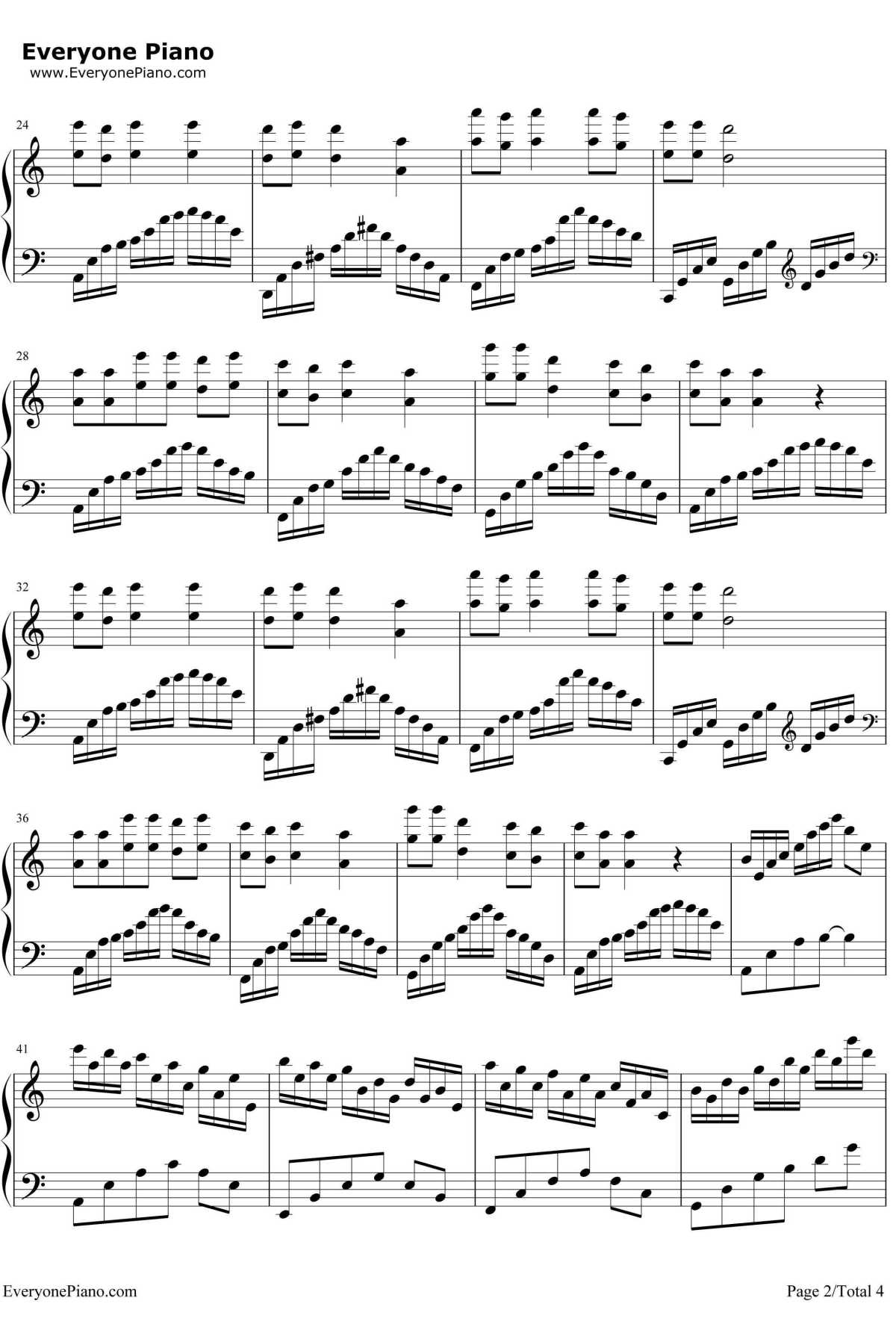 幻化人形钢琴谱-左宏元-《新白娘子传奇》配乐2