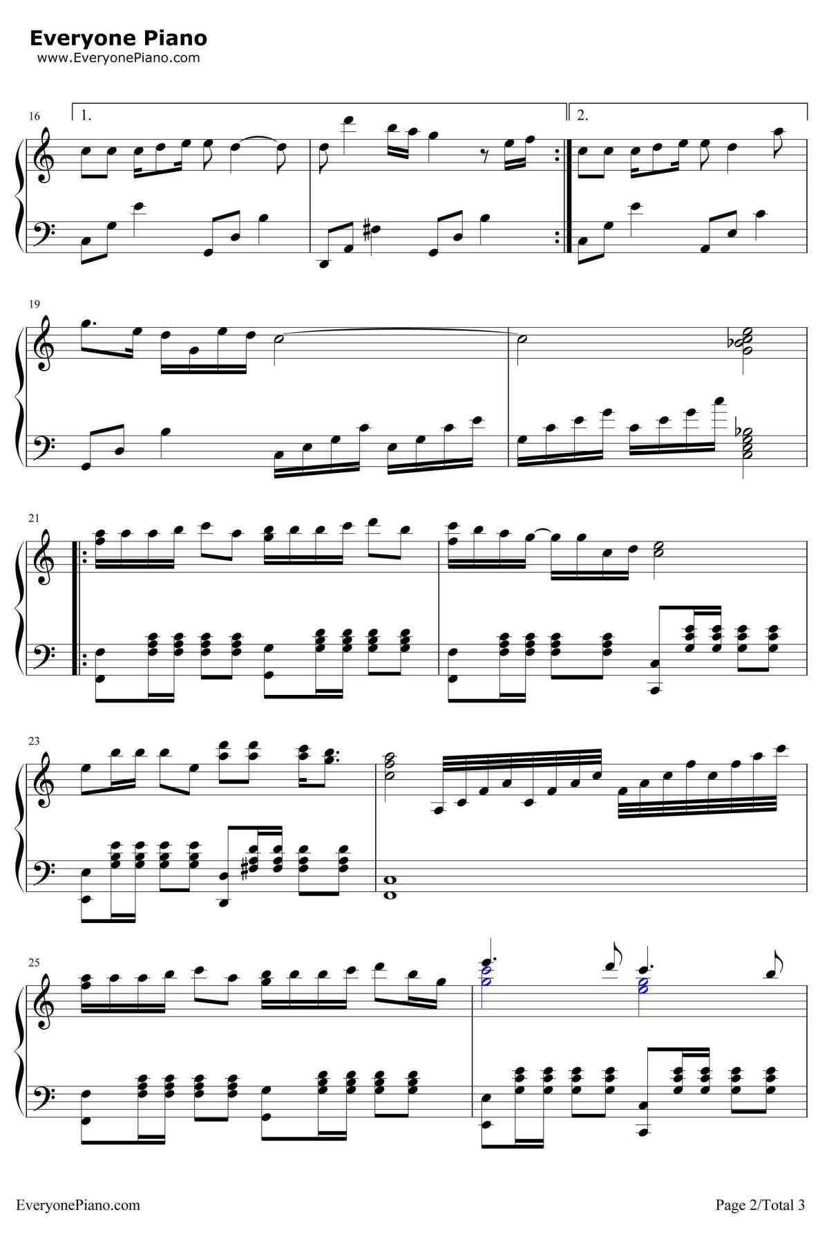 明天会更好钢琴谱-罗大佑-1985年2