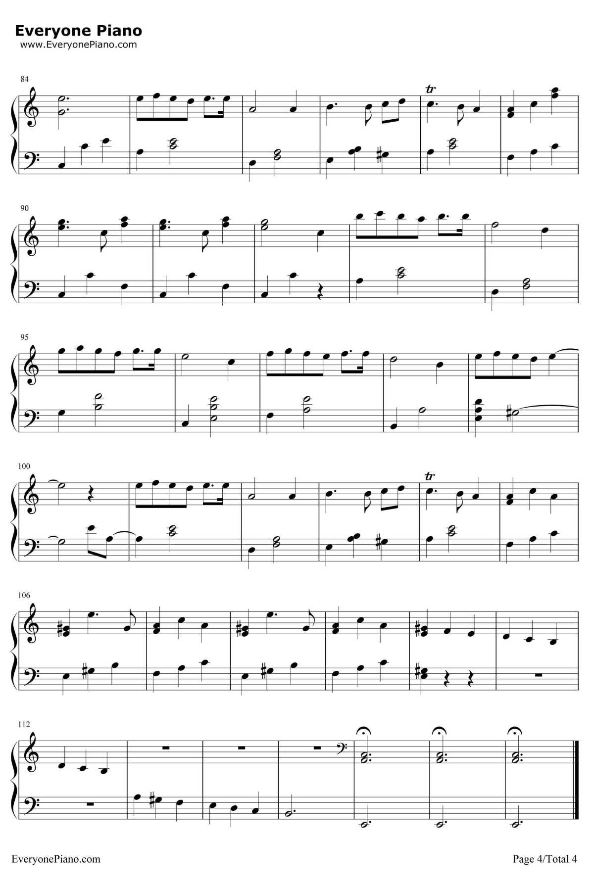 人间失格钢琴谱-中岛信行-电影《人间失格》片尾曲4