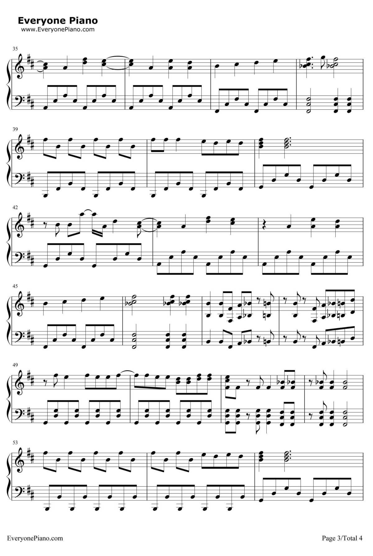 Fighter钢琴谱-KANA-BOON-机动战士敢达铁血的奥尔芬斯OP43