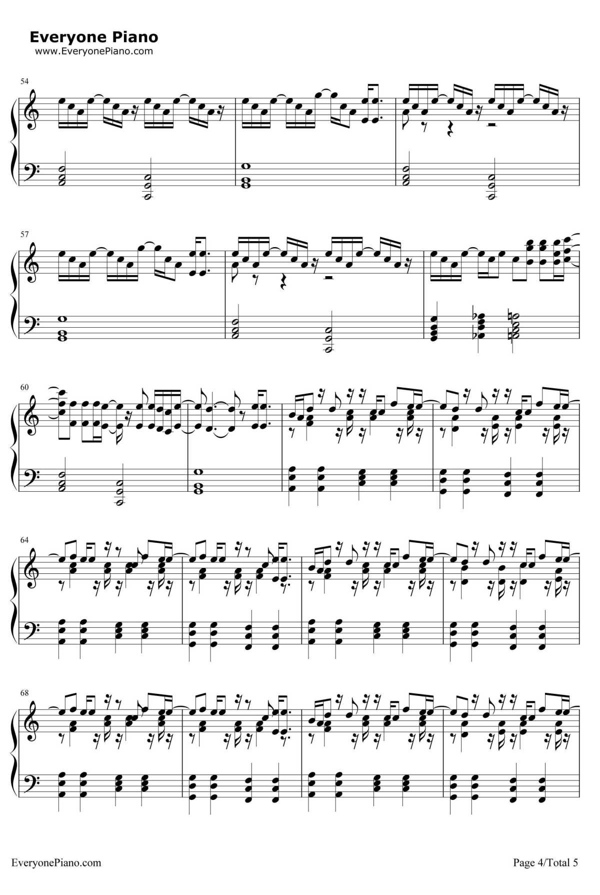 It Ain'tMe钢琴谱-SelenaGomez4