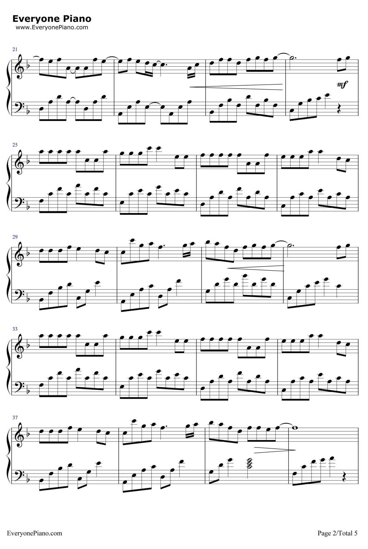 有点甜钢琴谱-汪苏泷BY2-游戏《萌三国》主题曲2