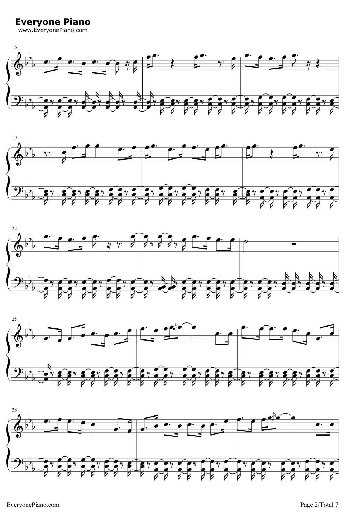 Thumbs钢琴谱-SabrinaCarpenter2