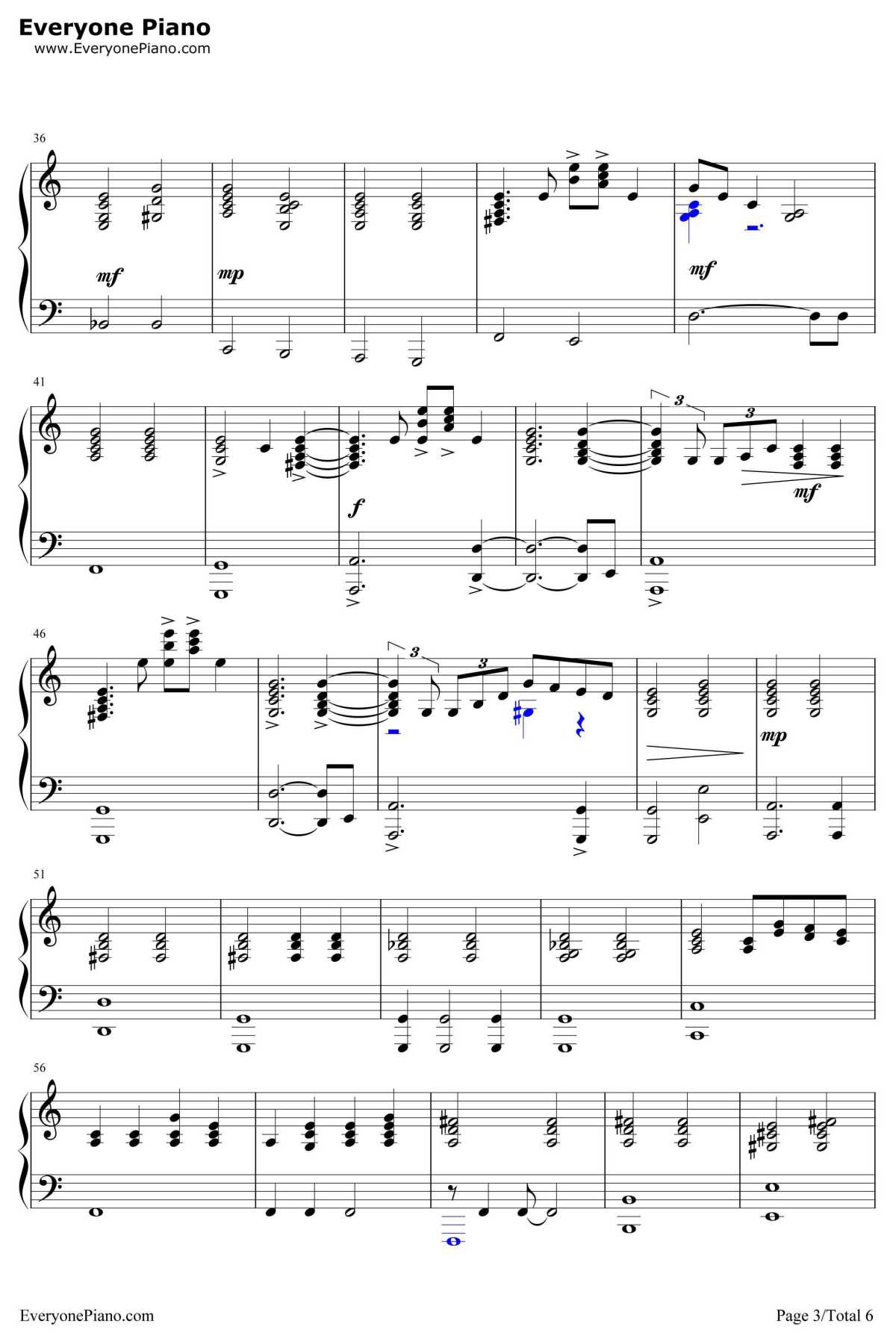 New York State Of Mind钢琴谱-BillyJoel-比利·乔尔3