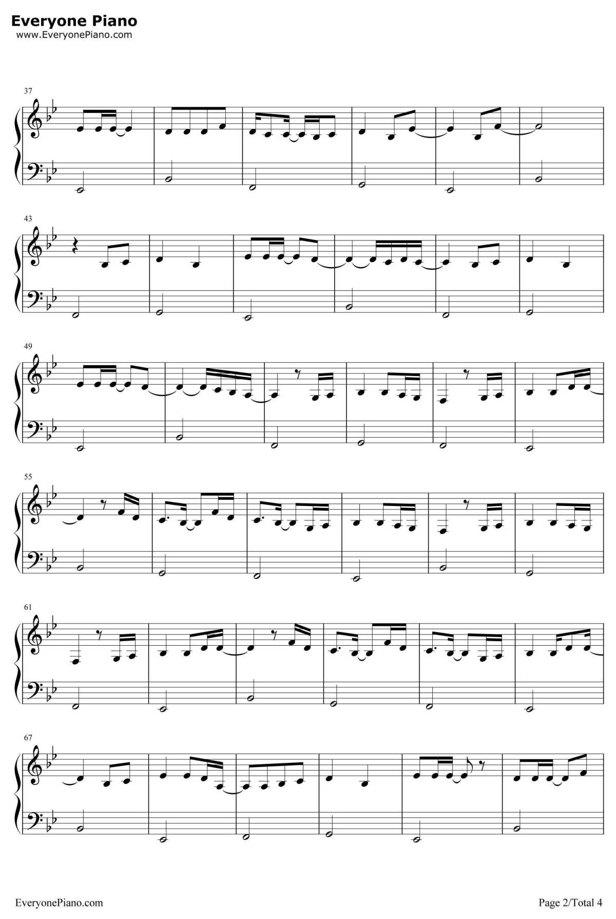 Battle Symphony钢琴谱-LinkinPark2