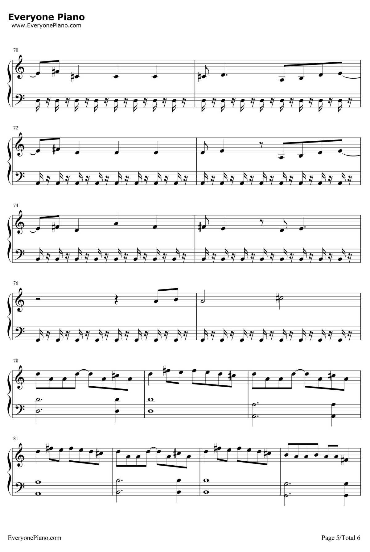 Feel Good钢琴谱-Gryffinft.Illenium5