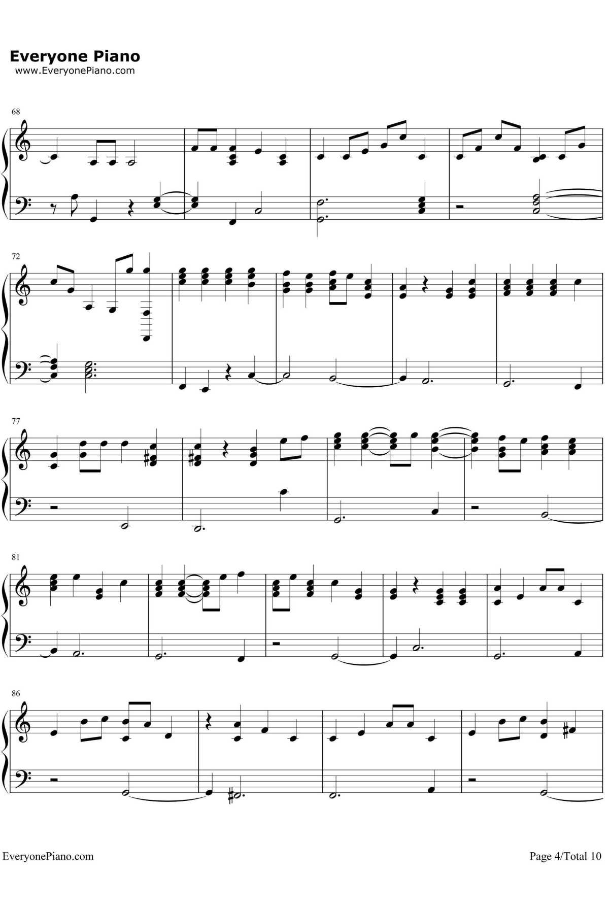 Piano Man钢琴谱-BillyJoel4