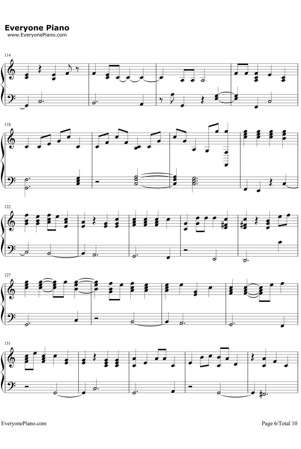 Piano Man钢琴谱-BillyJoel6