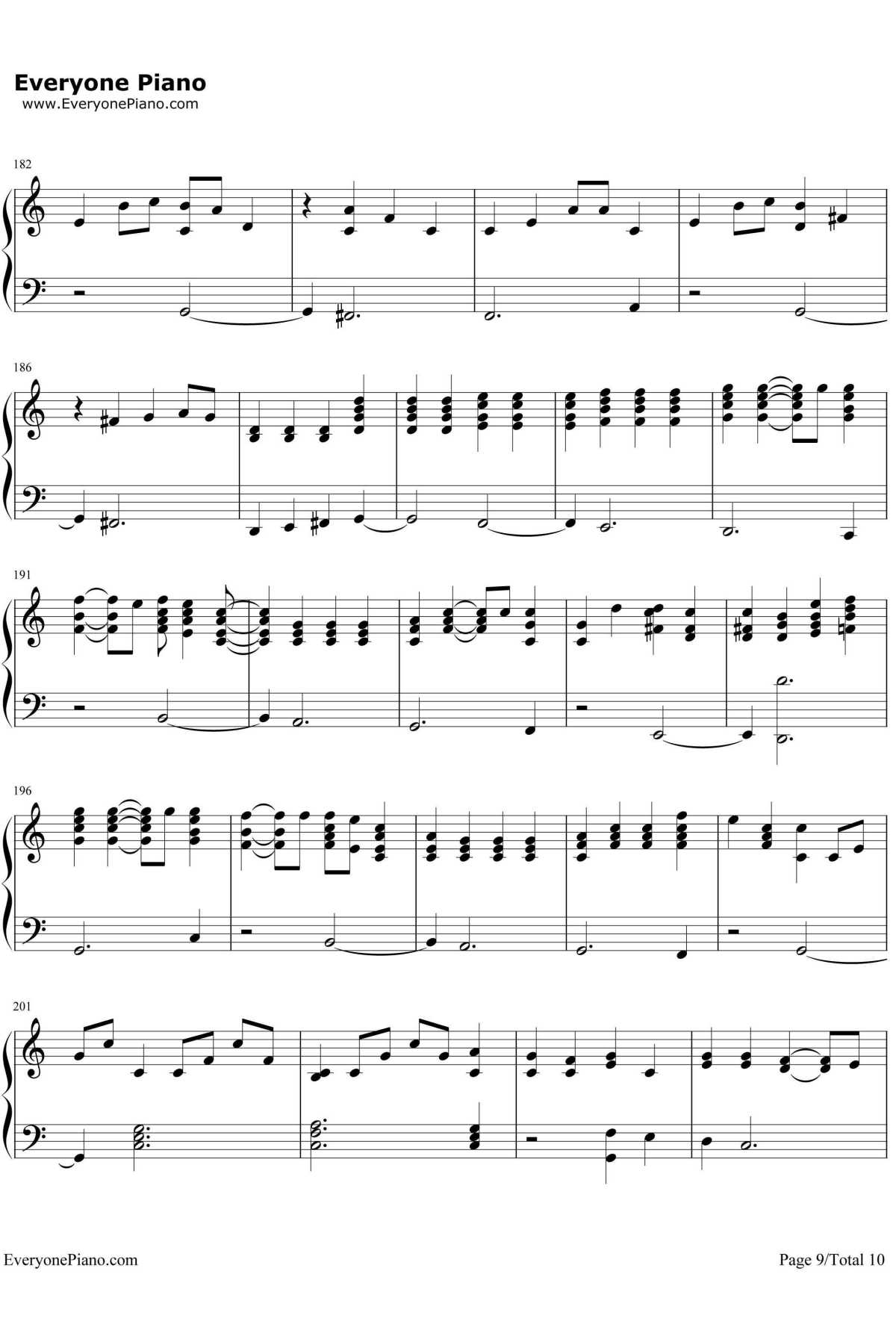 Piano Man钢琴谱-BillyJoel9