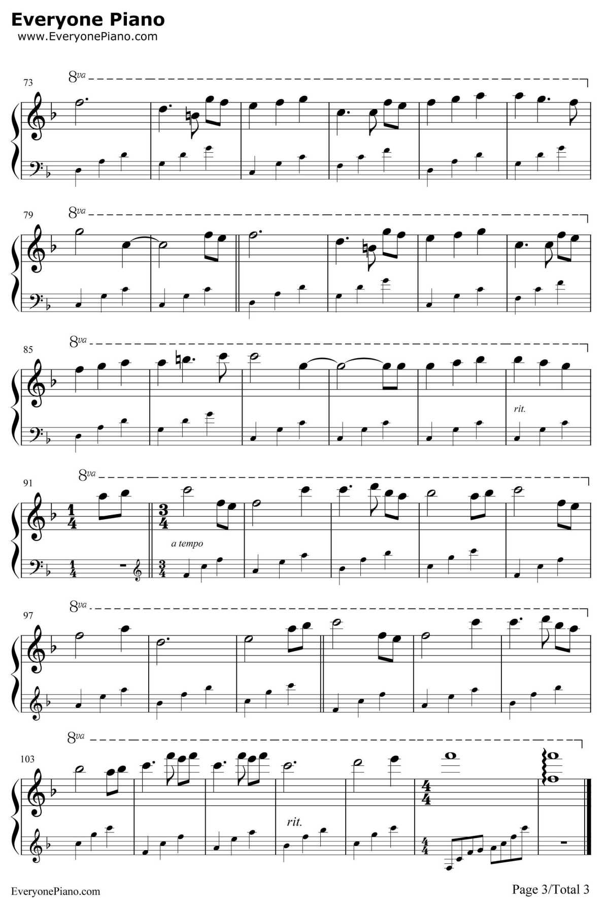 Butterfly Waltz钢琴谱-BrianCrain3